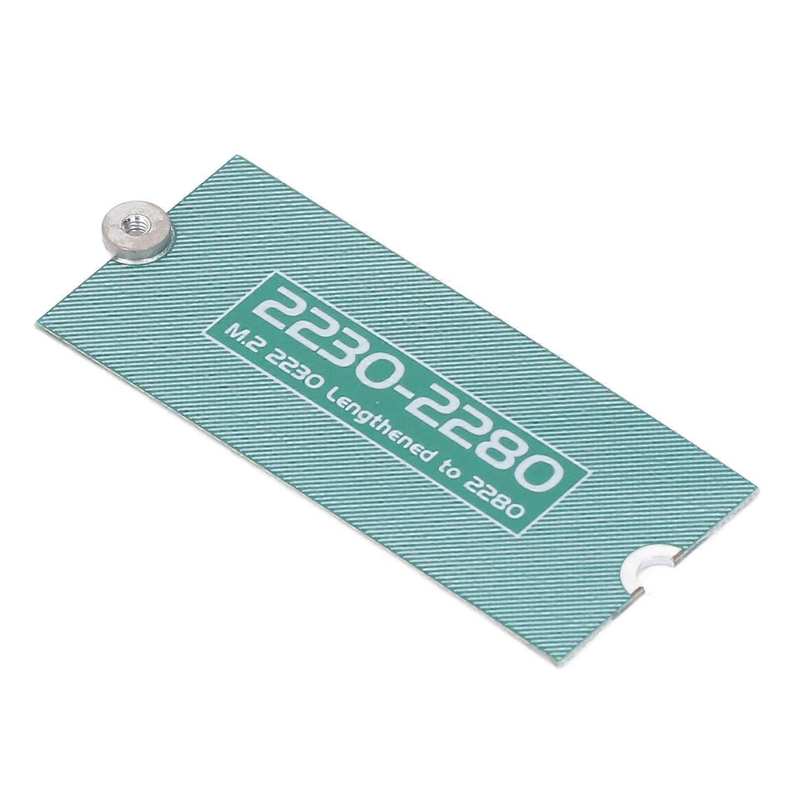 M.2 NGFF NVMe Length Extend Adapter Bracket M.2 SSD Extension Bracket Card Plate Extended Transfer Card for 2230 to 2280