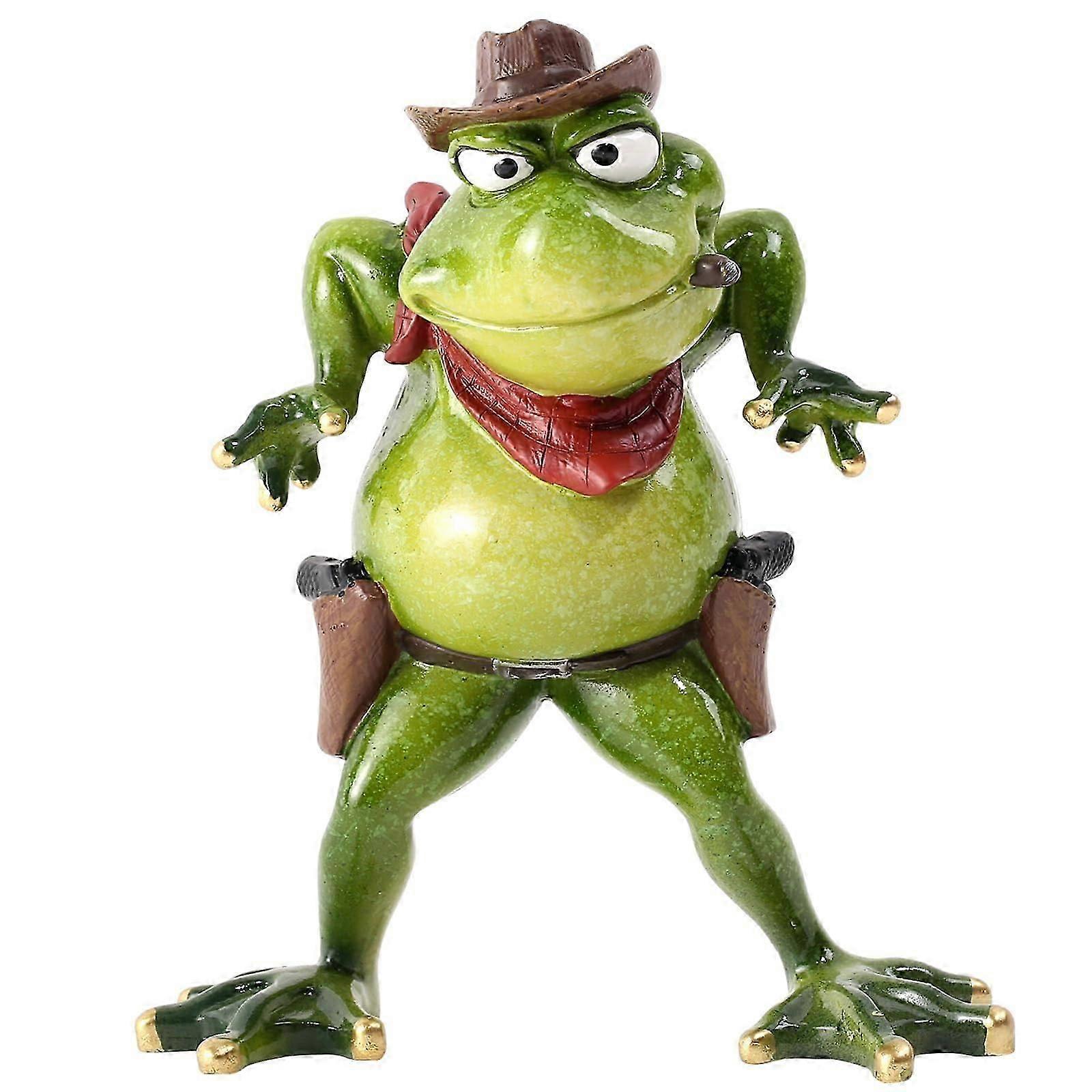 Adorable Frog Figurines Ornaments for Home Decor Gift