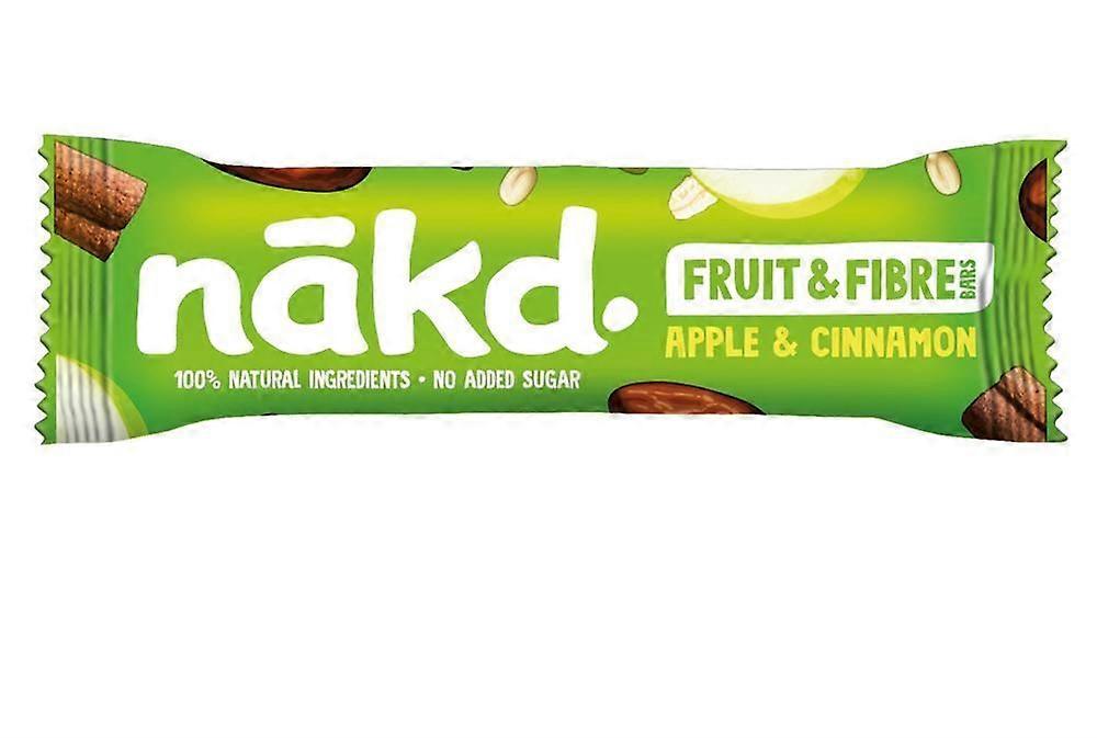 Nakd Fruit & Fibre Apple & Cinnamon Bar 44g - 16 Pack