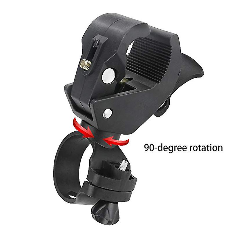 thumbnail image 4 of Soporte universal para linterna LED para manillar de bicicleta giratorio de 90 grados, 4 of 5