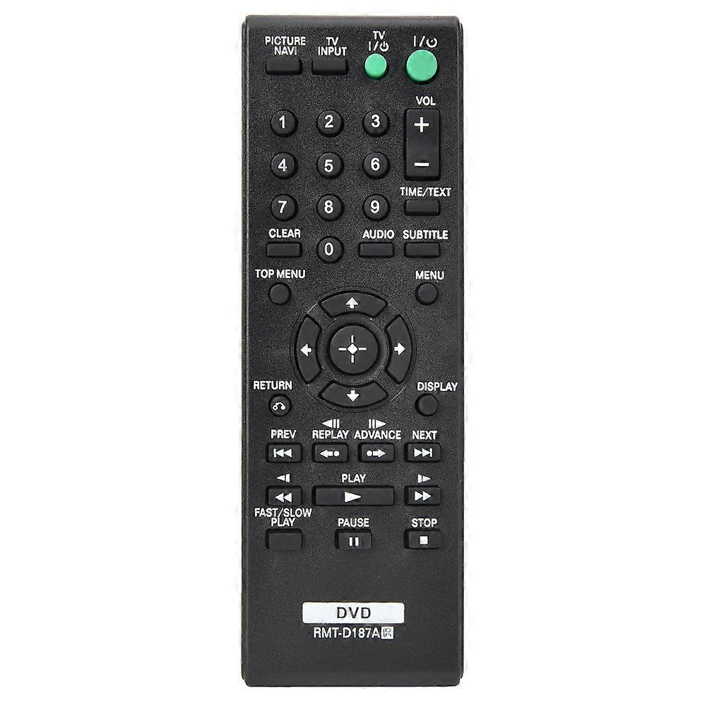 Replacement Remote Control Commander for Sony RMT-D187A DVD