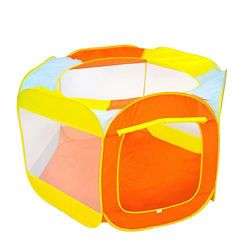 Castle Play Tent Single-Layer Game Folding Tent for Outdoor Activity 1Pcs