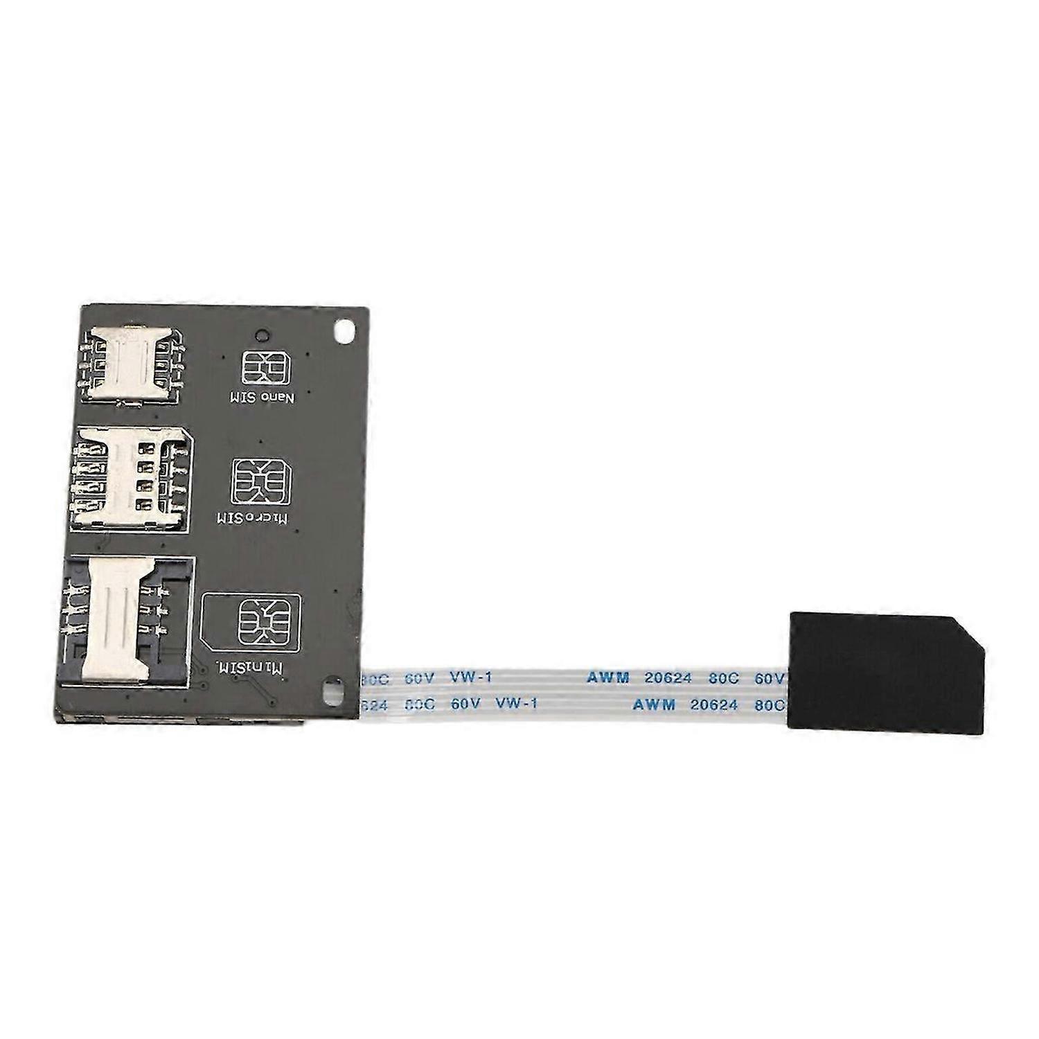2730 External Nano SIM Activation Tools Converter to Smartcard IC Card Extension 4In1 for SIM Card A
