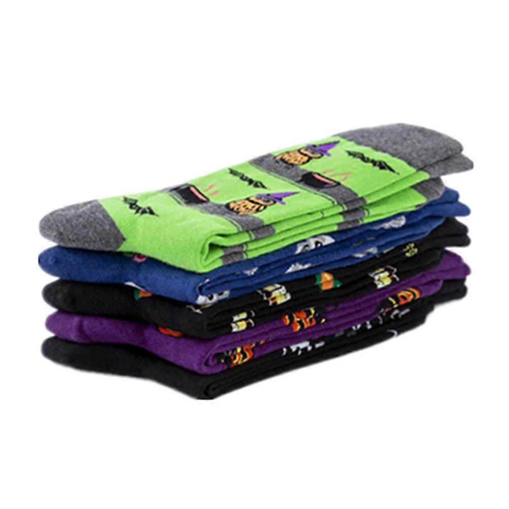 Warm Socks Halloween Socks Pumpkin Pattern for Winter Use