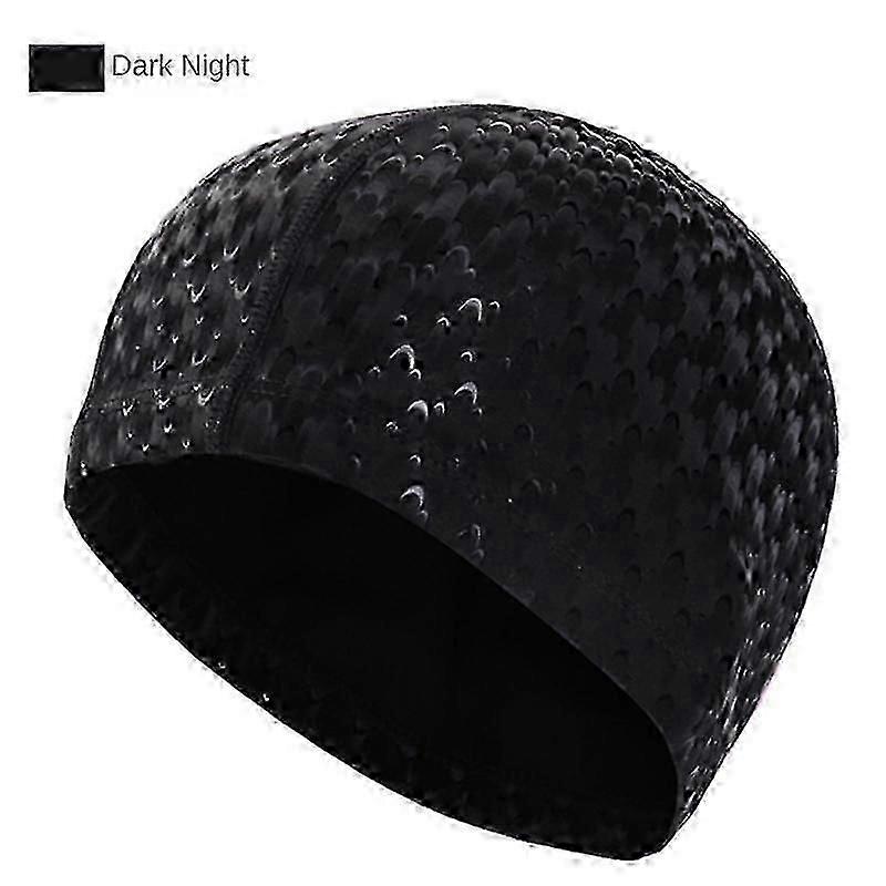Caps For Swim Durable Water Sport Hats Pvc Waterproof Swimming Cap High Quality Long