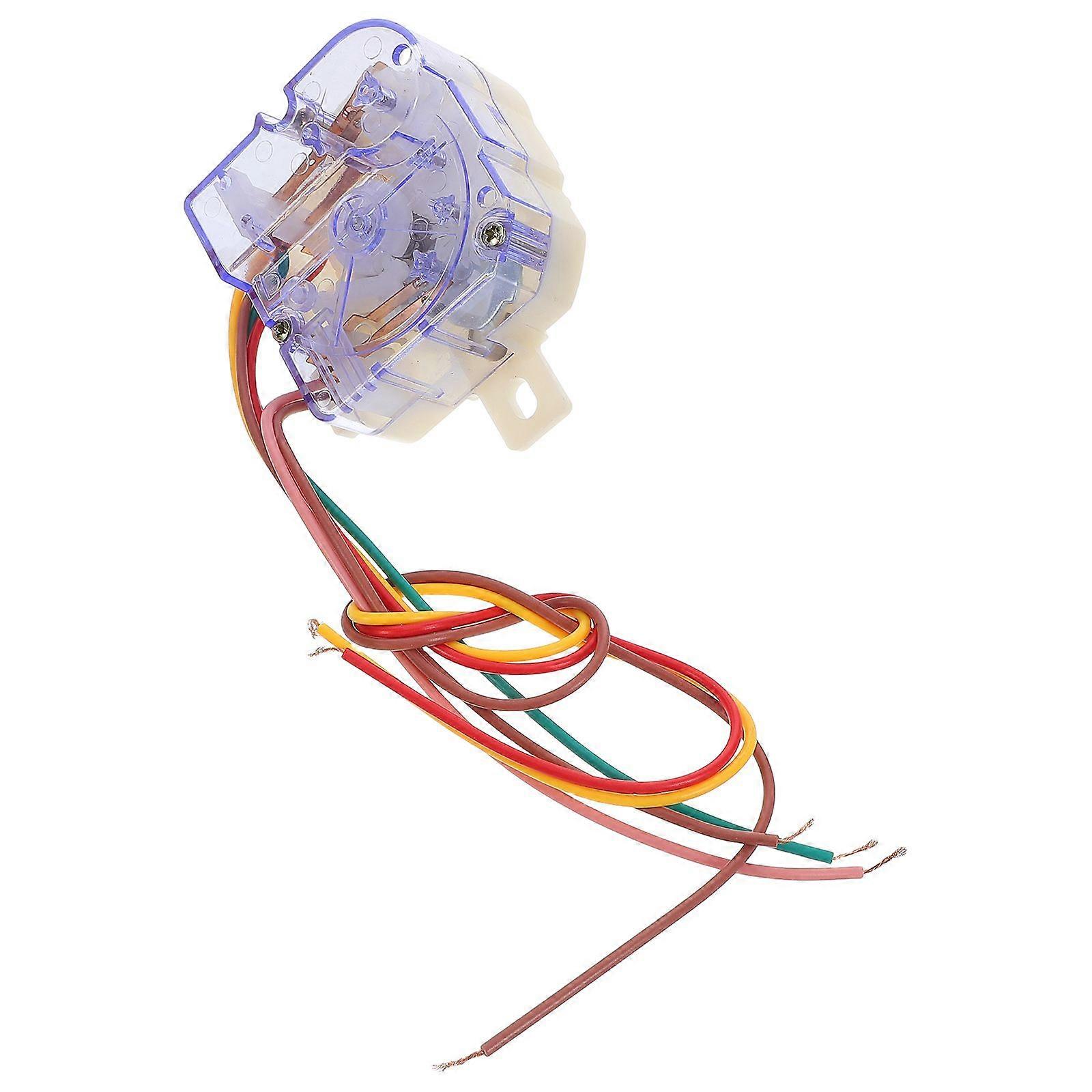 Semi Automatic Washer Timer Unit Plastic Double Cylinder Washing Machines Timer For Repair Replacement Laundry Appliance Accessory