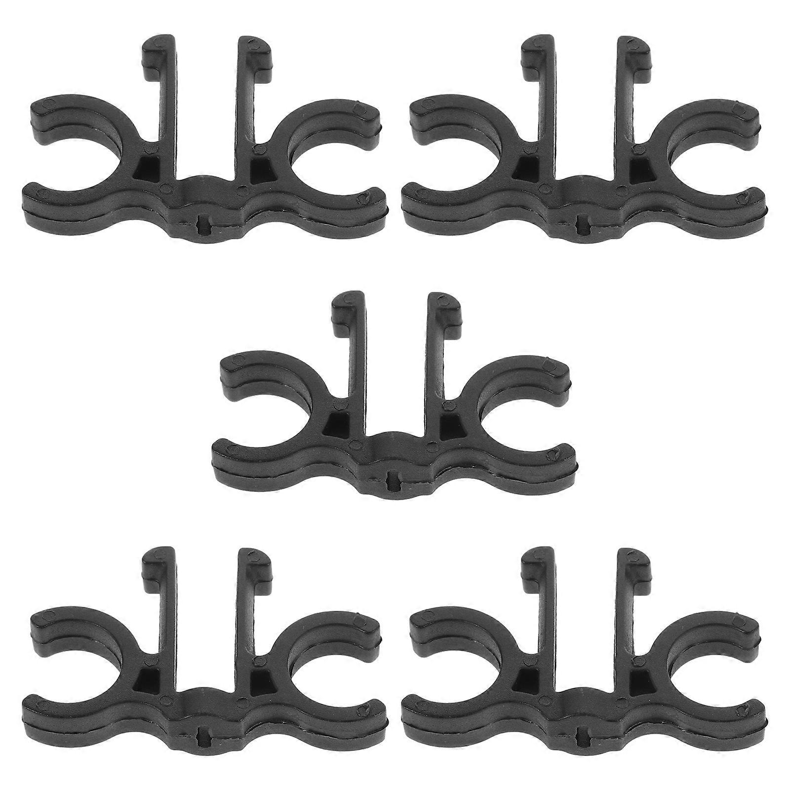 Trekking Pole Clip Plastic Connecting Buckle for Hanging Use 25Pcs