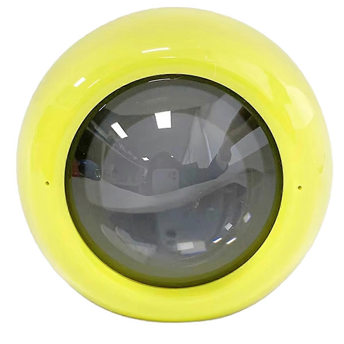 Crystal Ball Video Play Display for Video Playback Room Desktop Art Aesthetics Kawaii Children'S Yellow