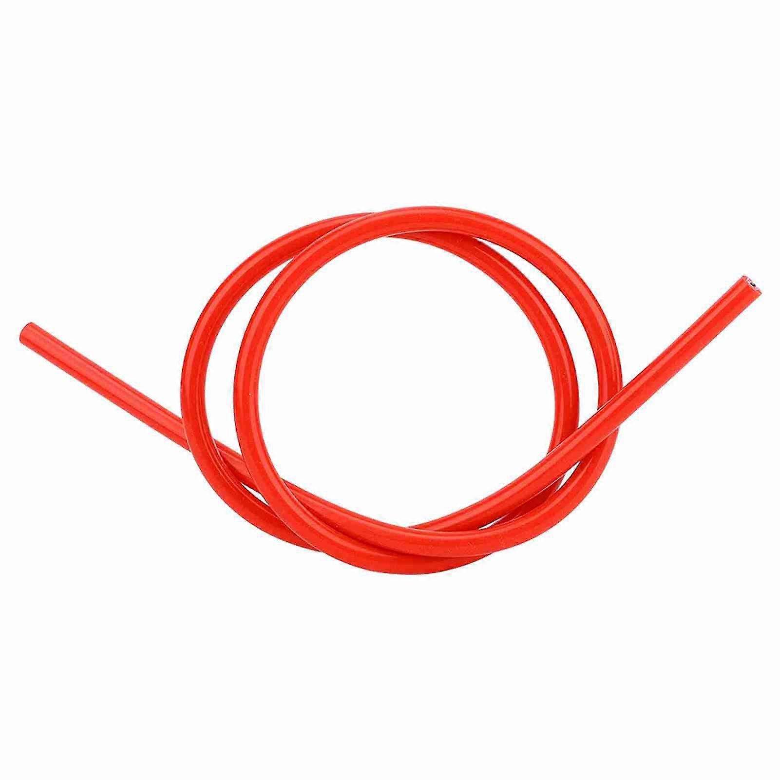 8mm Silicone Ignition Cable Car Accessory Replacement Part (Red)