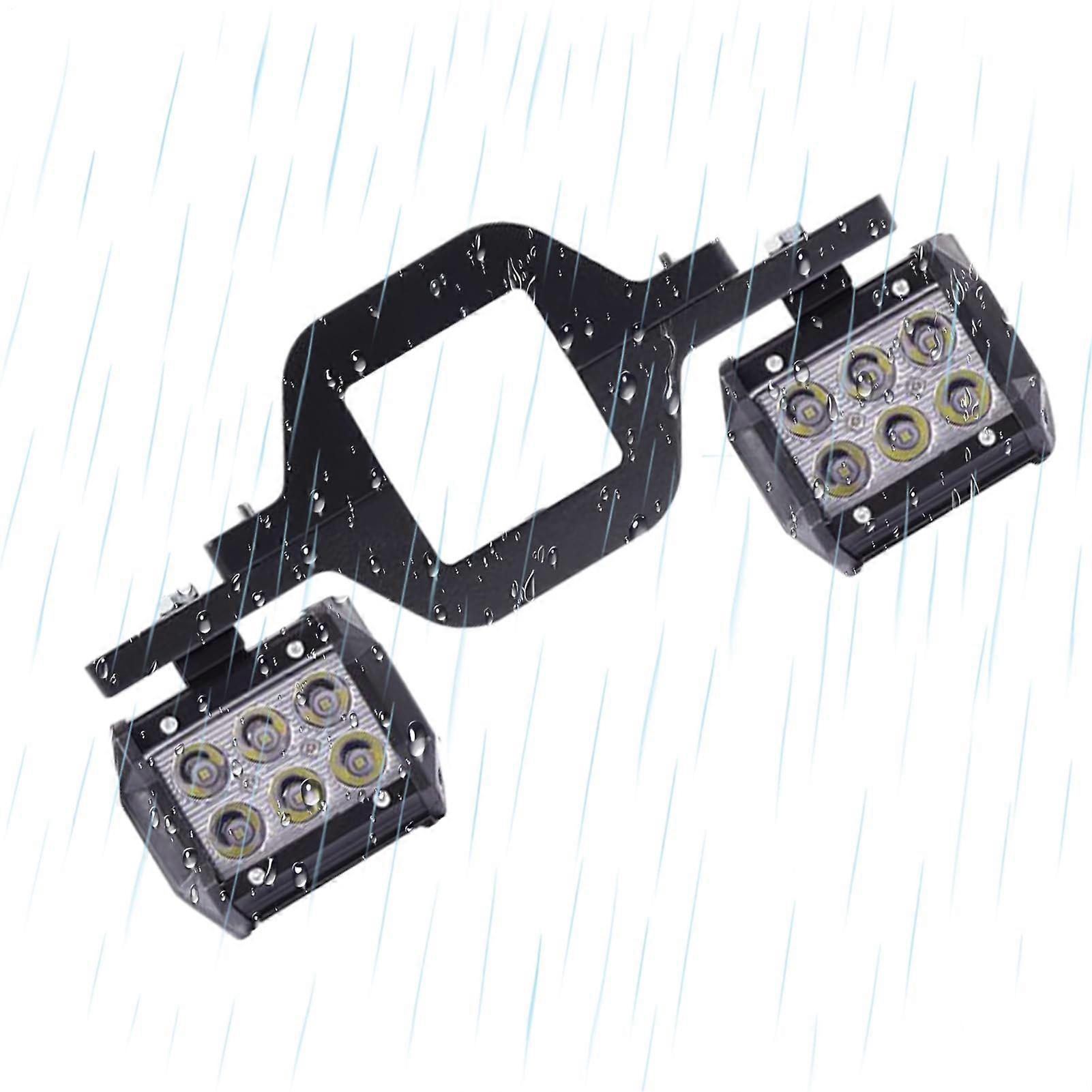 Pod Lights Hitch LED Pods Rear Backup Strip Waterproof 72W For Pickup Boat With Towing Hitch Brackets