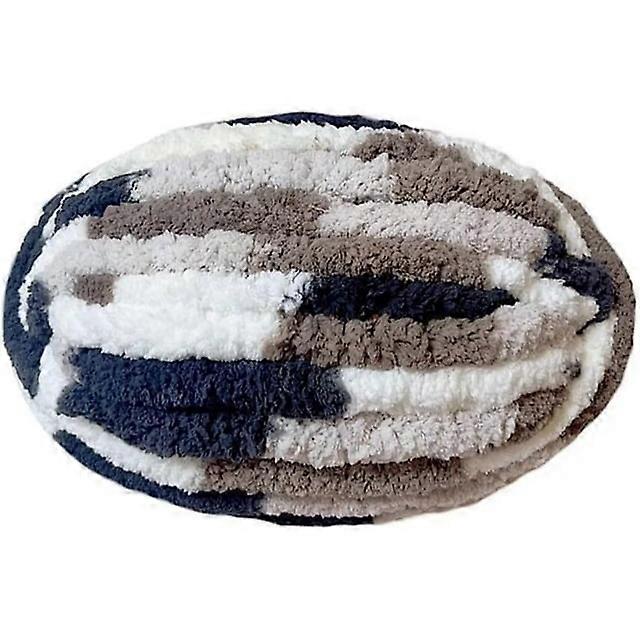 3-Piece Chunky Chenille Yarn Set for Blankets, Super Bulky Soft Fluffy Jumbo Polyester Yarn Compatible with Hand & Arm Knitting