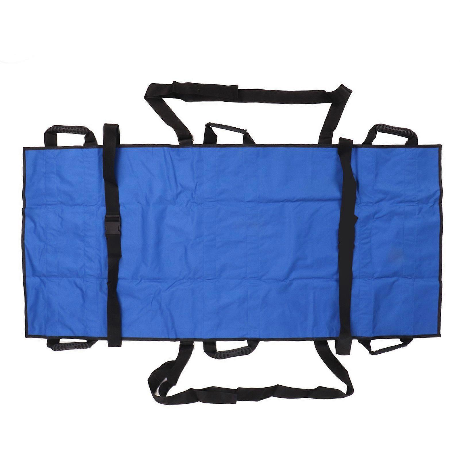 Reusable Washable Patient Transfer Sheet Bed Repositioning Pad with Reinforced Handle for Turning Lifting