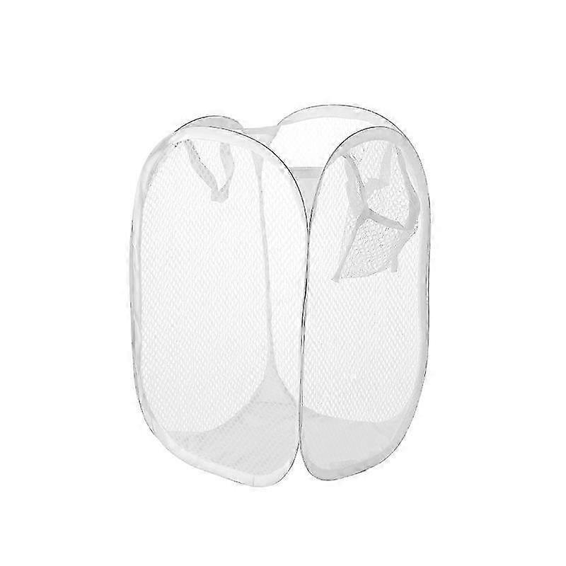 Versatile Laundry Baskets, Pop Up Collapsible For Space-Saving & Convenient Storage (70L, White) 2025