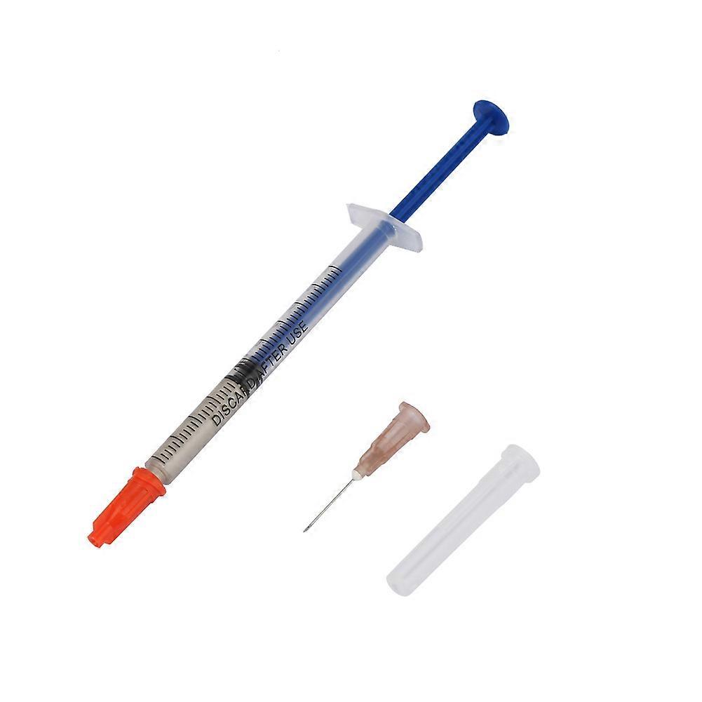 Seringue de pâte d'argent conductrice à séchage rapide pour la réparation des circuits imprimés des claviers (0,4 ml)