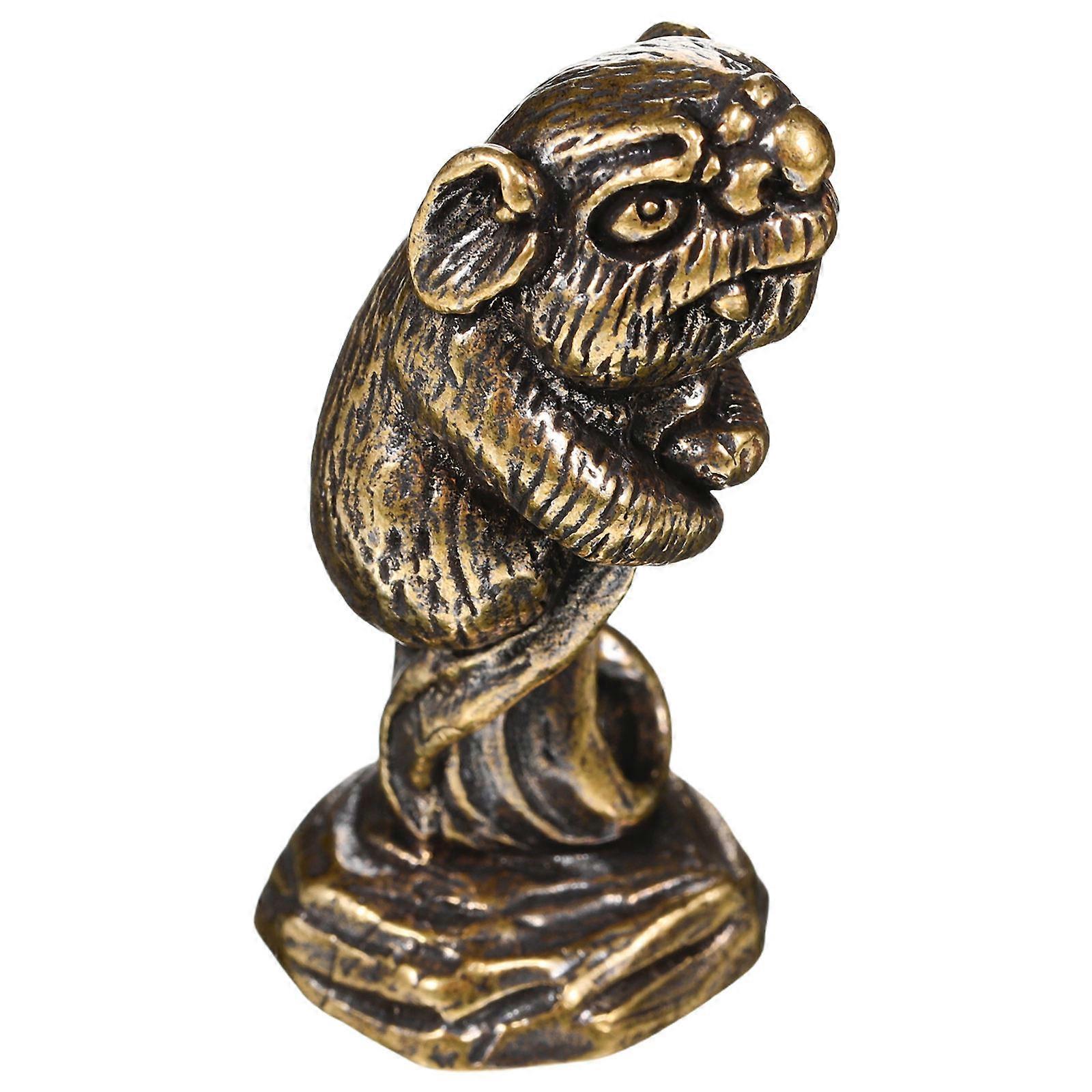 Chinese Zodiac Sculptures Figurines for Home Use 3Pcs