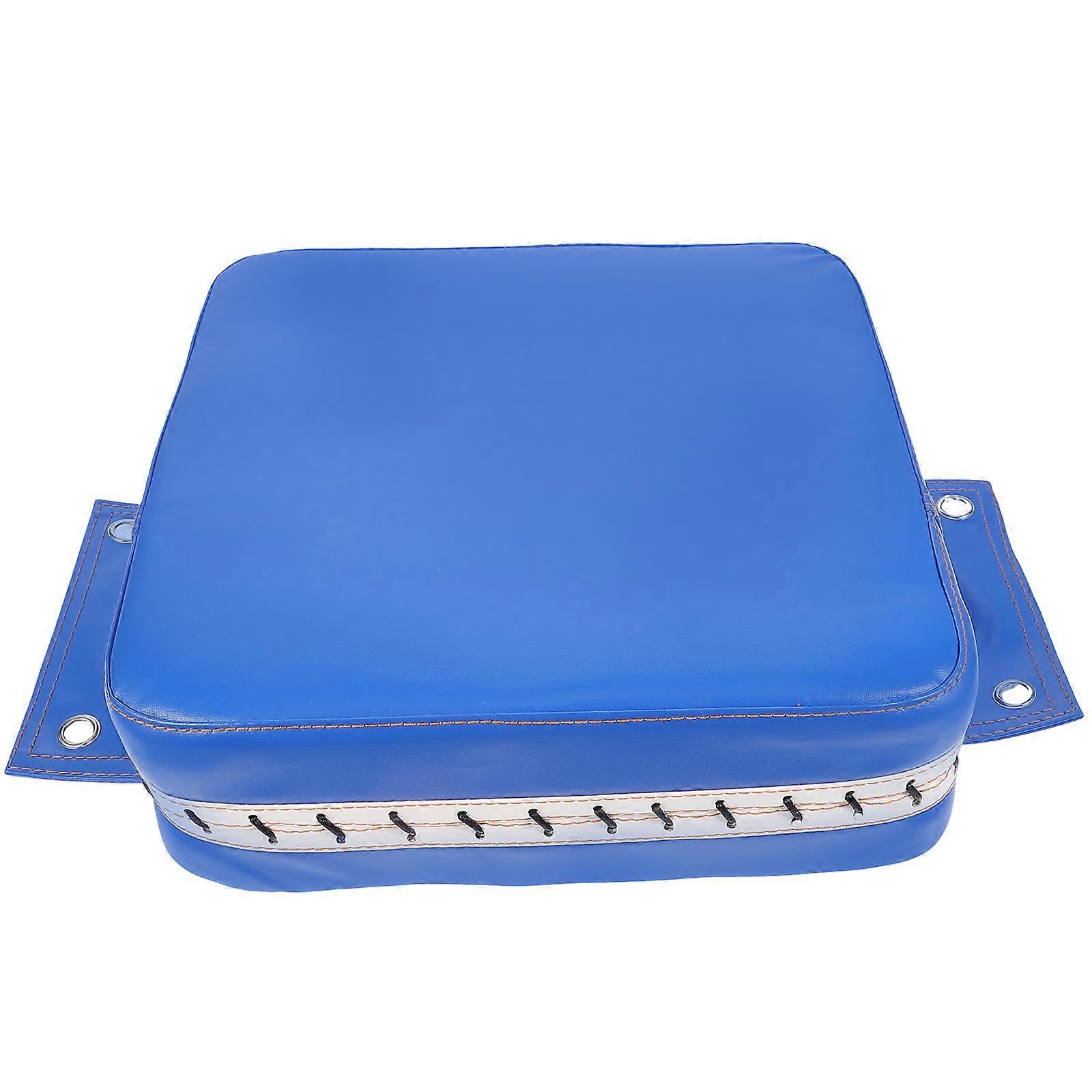 Wall Boxing Punching Pad for Plyometric Training 4Pcs Blue PU Set