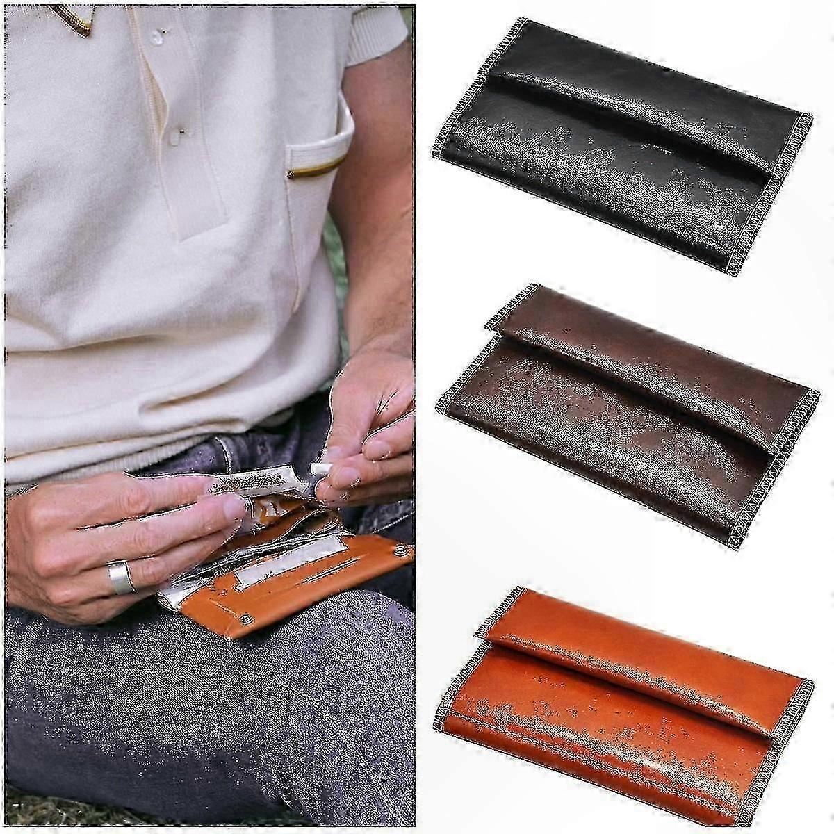 Artisanal Leather Tobacco Case