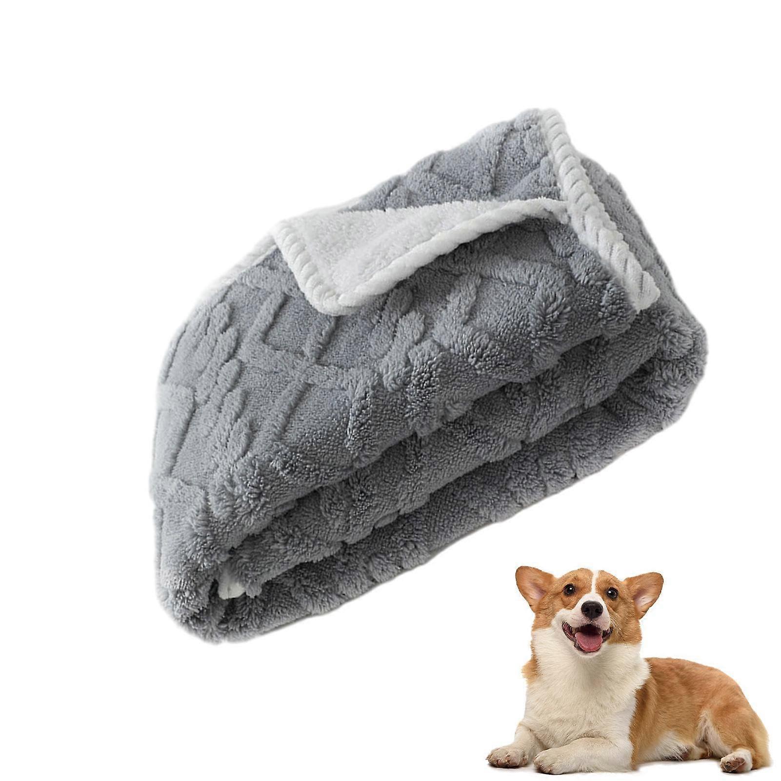 Plush Pet Blanket Multifunctional Sleeping Blanket For Bedding And Sofa Soft Plush Fabric