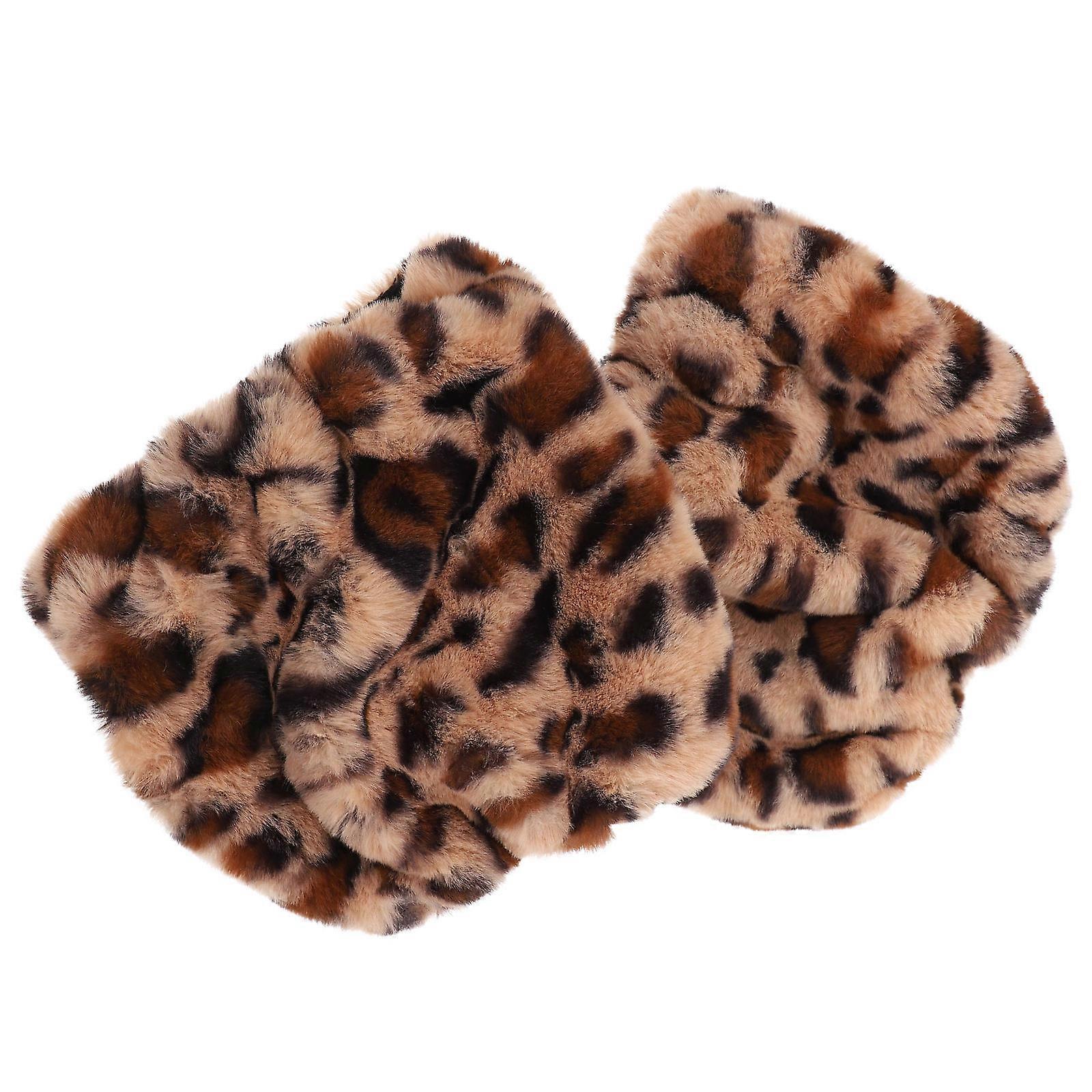 Knee Warmers Cycling Outdoor Activities Riding Leopard Pattern 1 Pair