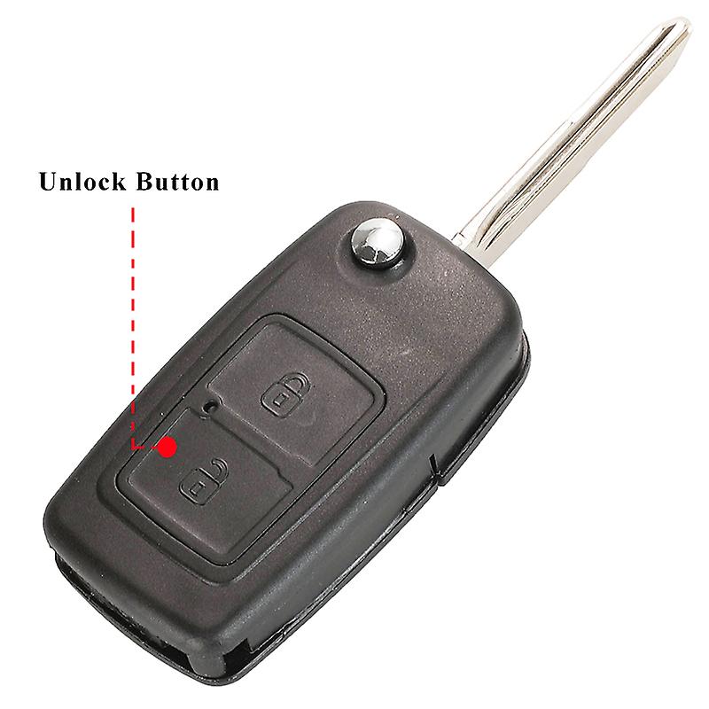 For Chery A5 Fulwin Tiggo E5 A1 Cowin Easter Car Key Case 3 Buttons Modified Remote Key Abs Shell