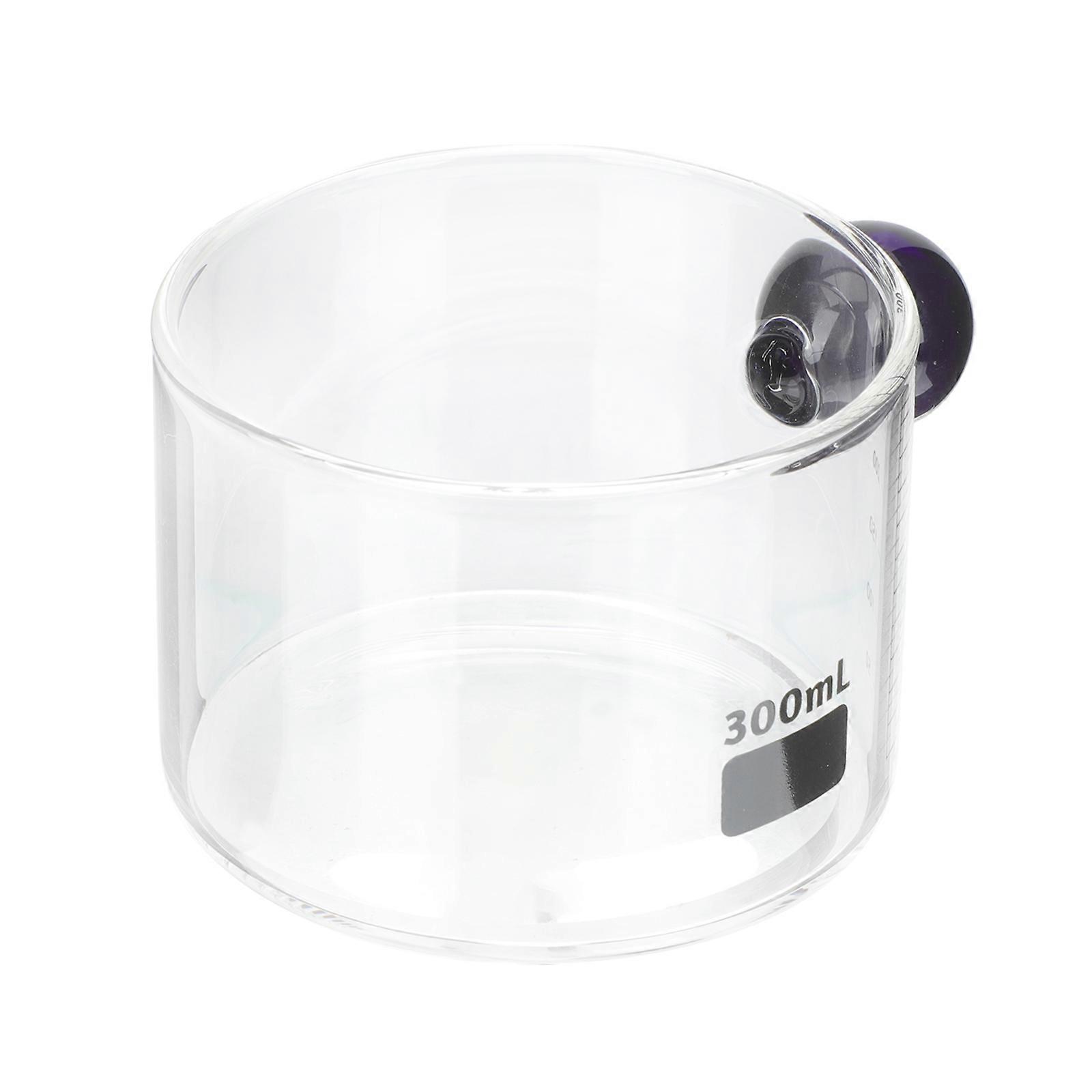 Coffee Measuring Cup 2Pcs Transparent Glass Drinkware For Coffee Brewing And Breakfast With Square Shape And Certified Technology