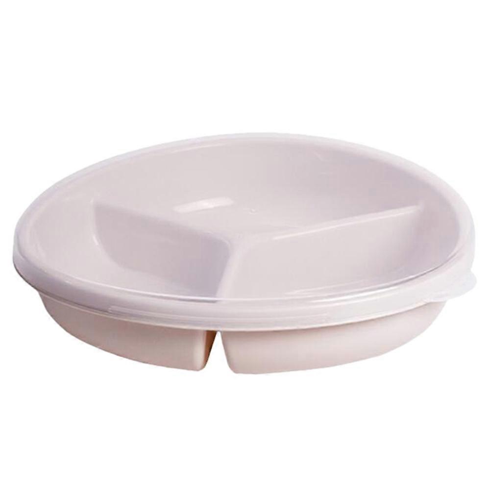 Snack Serving Tray Dried Fruit Divided Plate for Storing Things 2Pcs