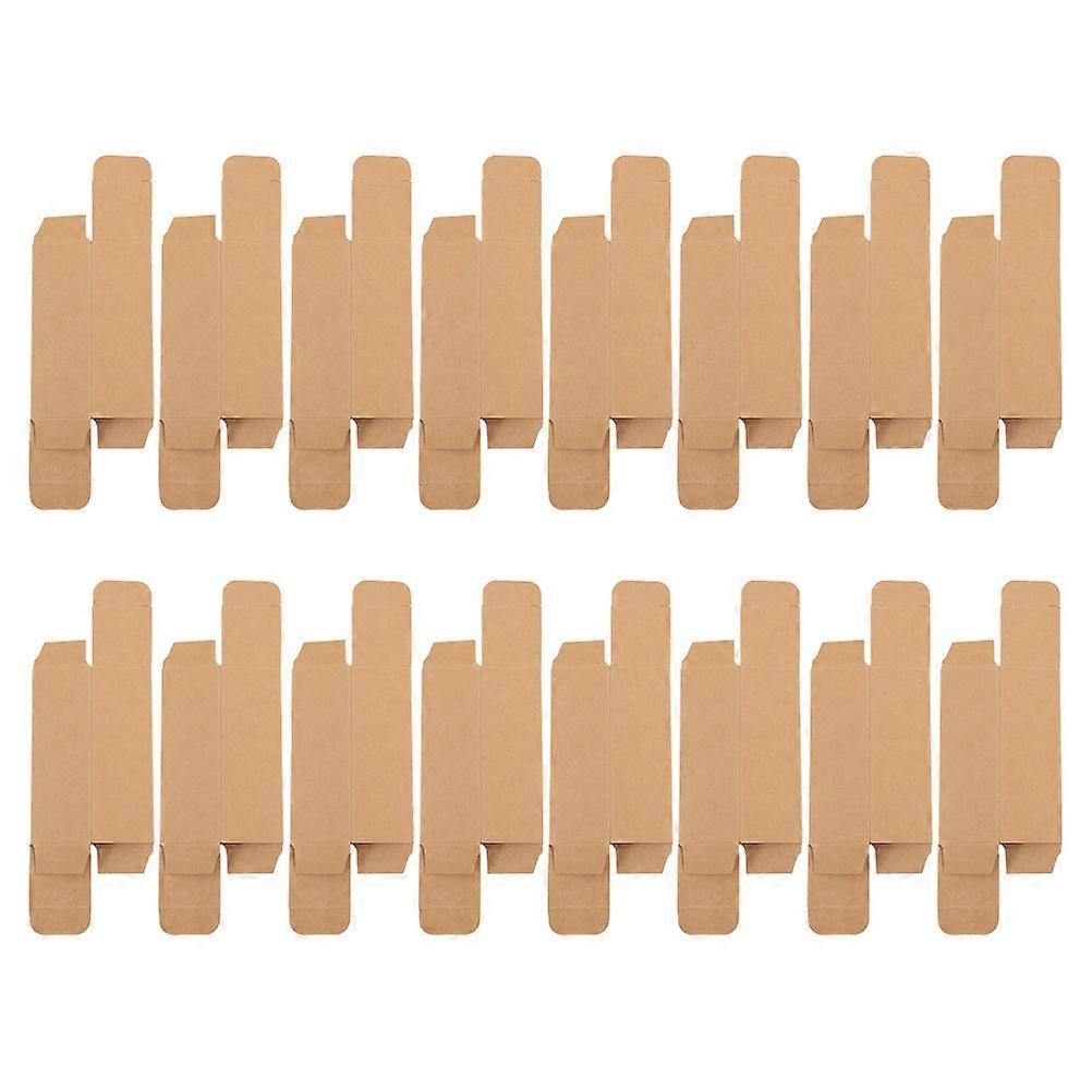 Lipstick Packaging Box for Storage with 200Pcs Kraft Paper Lip Gloss Boxes