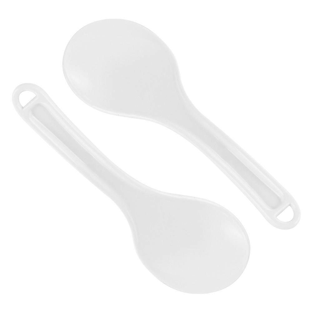 Rice Paddle Spoon Kitchen Use Dining Utensils Moderate Size Easy to Clean 10Pcs