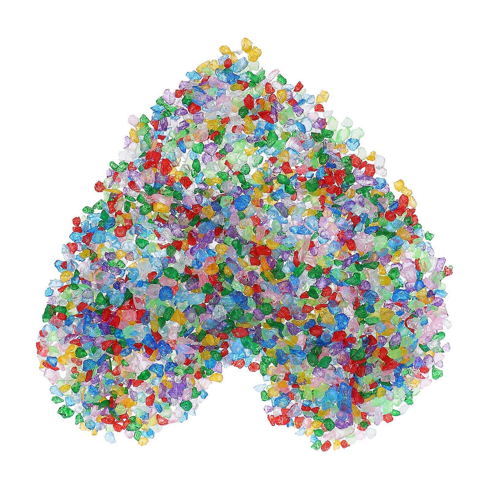 Candlestick Glass Sand for Decoration with 3Pcs Assorted Sand