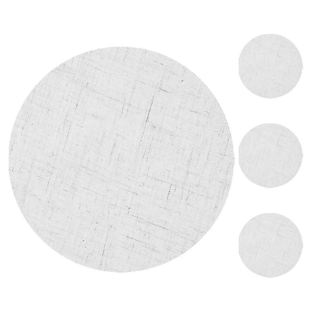 Dazzling Proof Light Shade Diffuser for Soft Lighting 8Pcs White Fabric