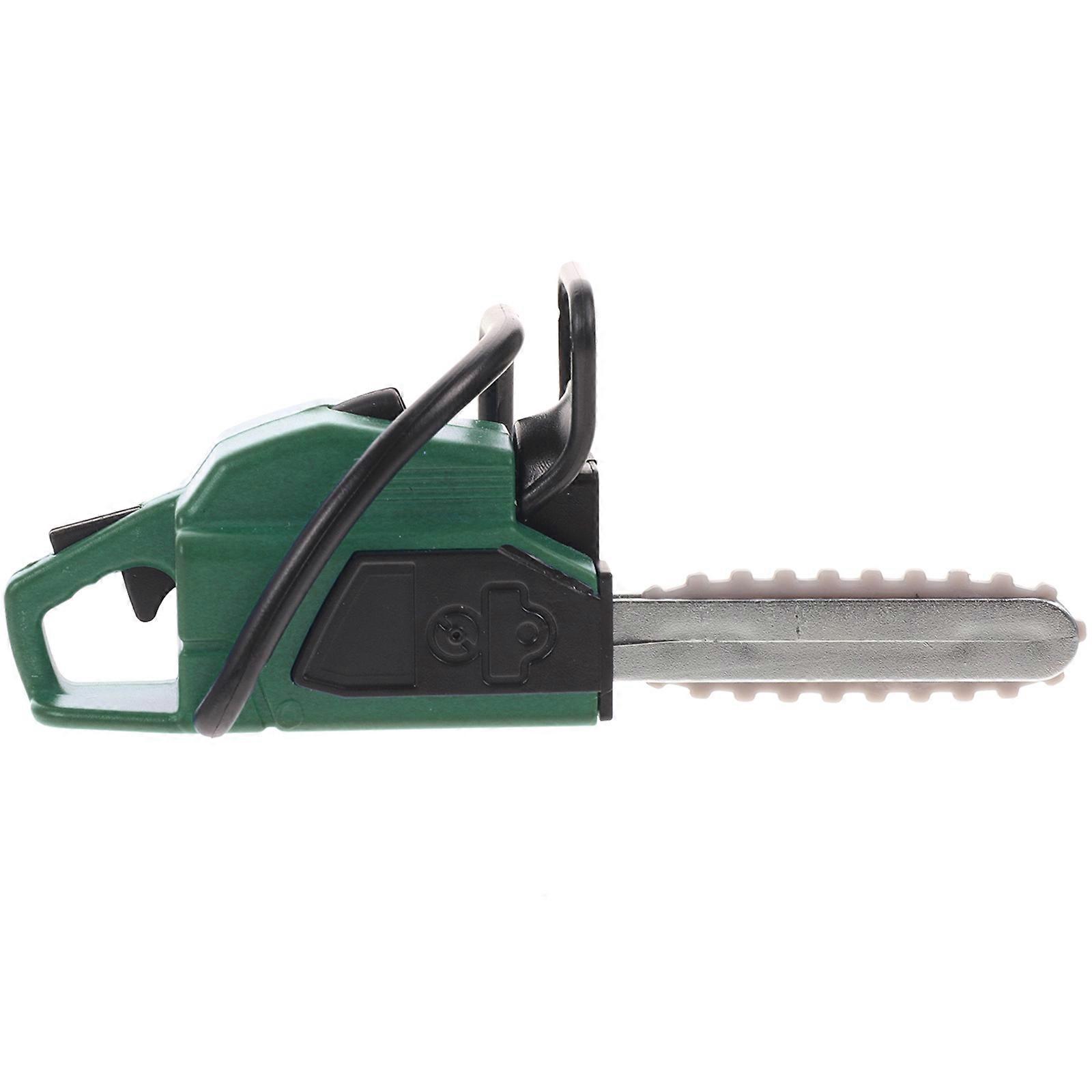 Simulated Chainsaw Prop for Mini House Decoration 5Pcs Mini Chainsaw Figurine