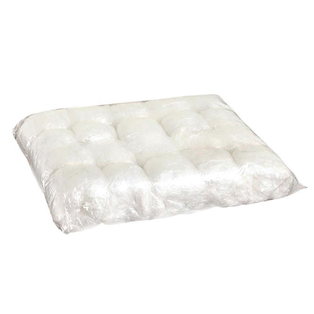 Waterproof Bath Hats for Comfortable Use 300Pcs White