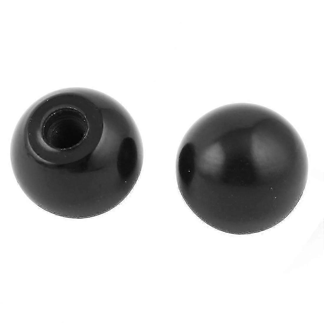 2 Pieces 32mm High 35mm M10 Threaded Plastic Ball Knob Ball Handle