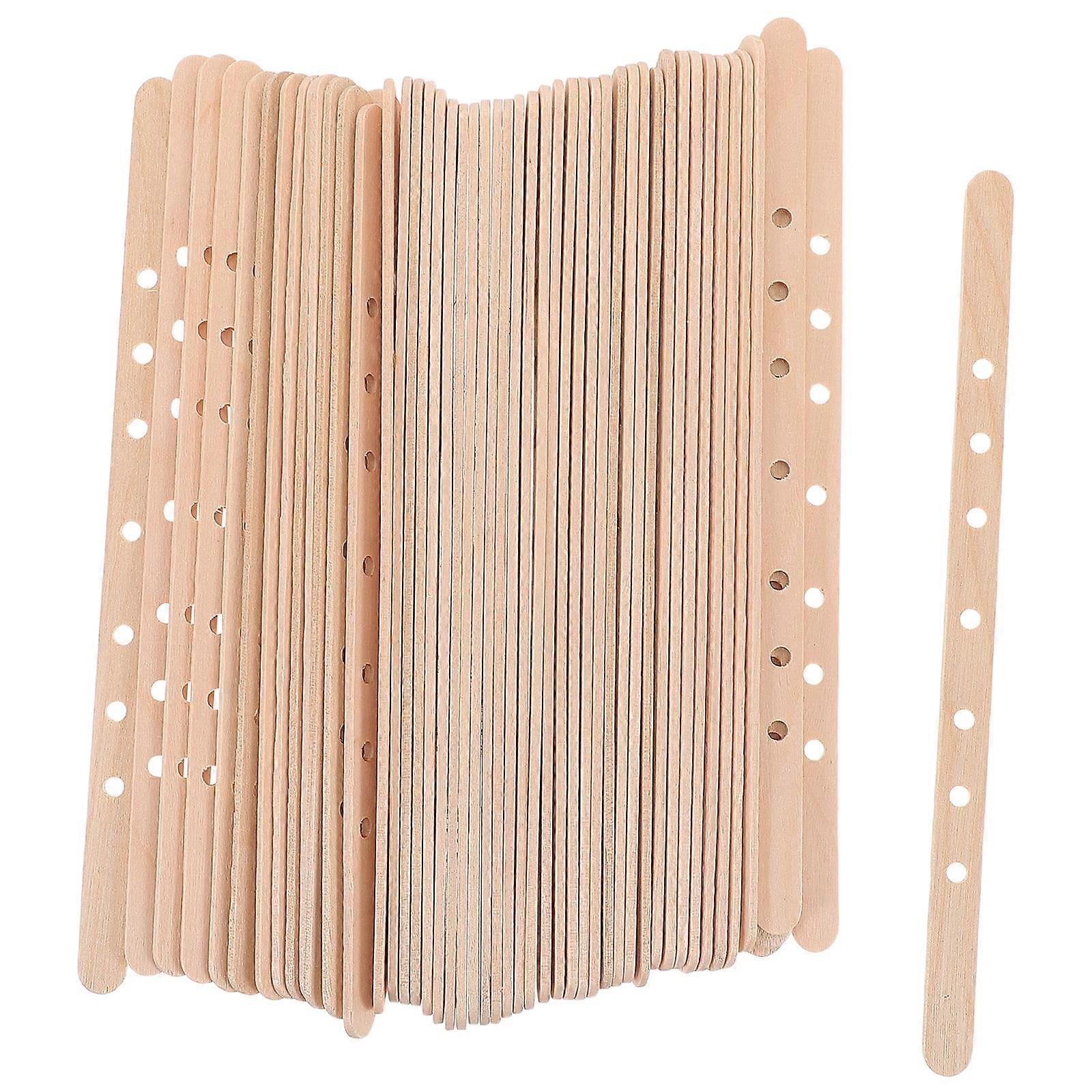 Wooden Candle Wick Holder for Wick Centering Tool with 300Pcs