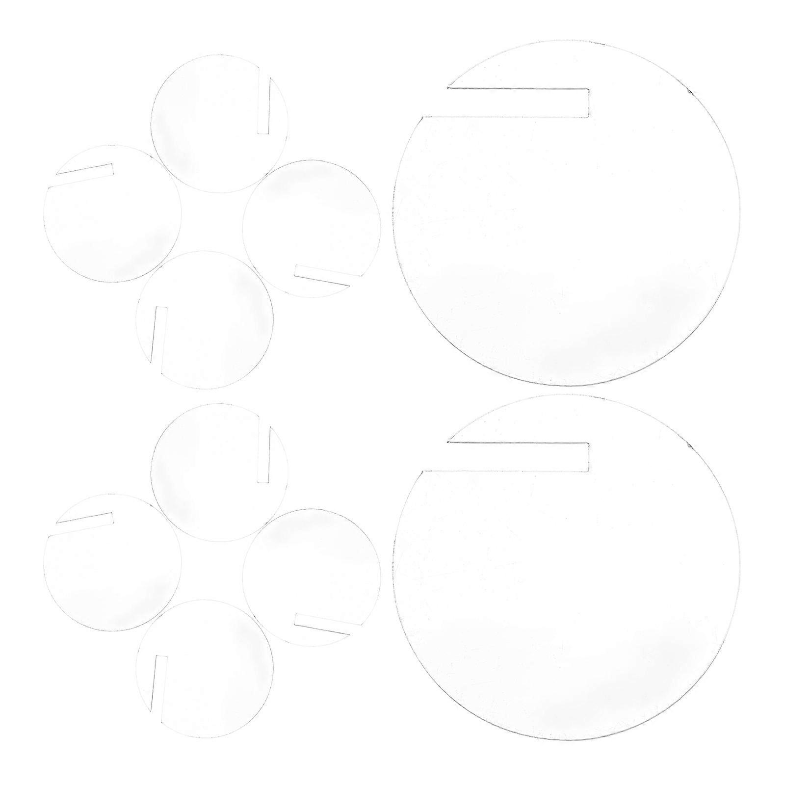 Acrylic Drink Tags for Reusable Wine Glass Identifiers 180Pcs