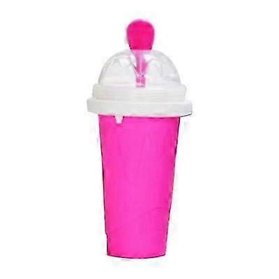 Smoothies Cup Eco-friendly Double Layer Silicone Slushy Ice Cream Maker For Home