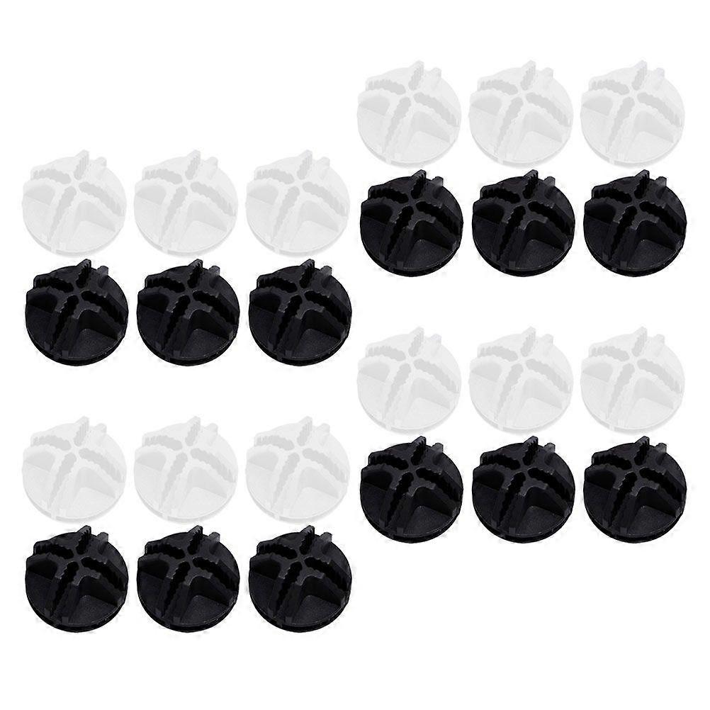 30個のプラスチックペットケージコネクタ小動物ベビーサークルフェンス固定バックル