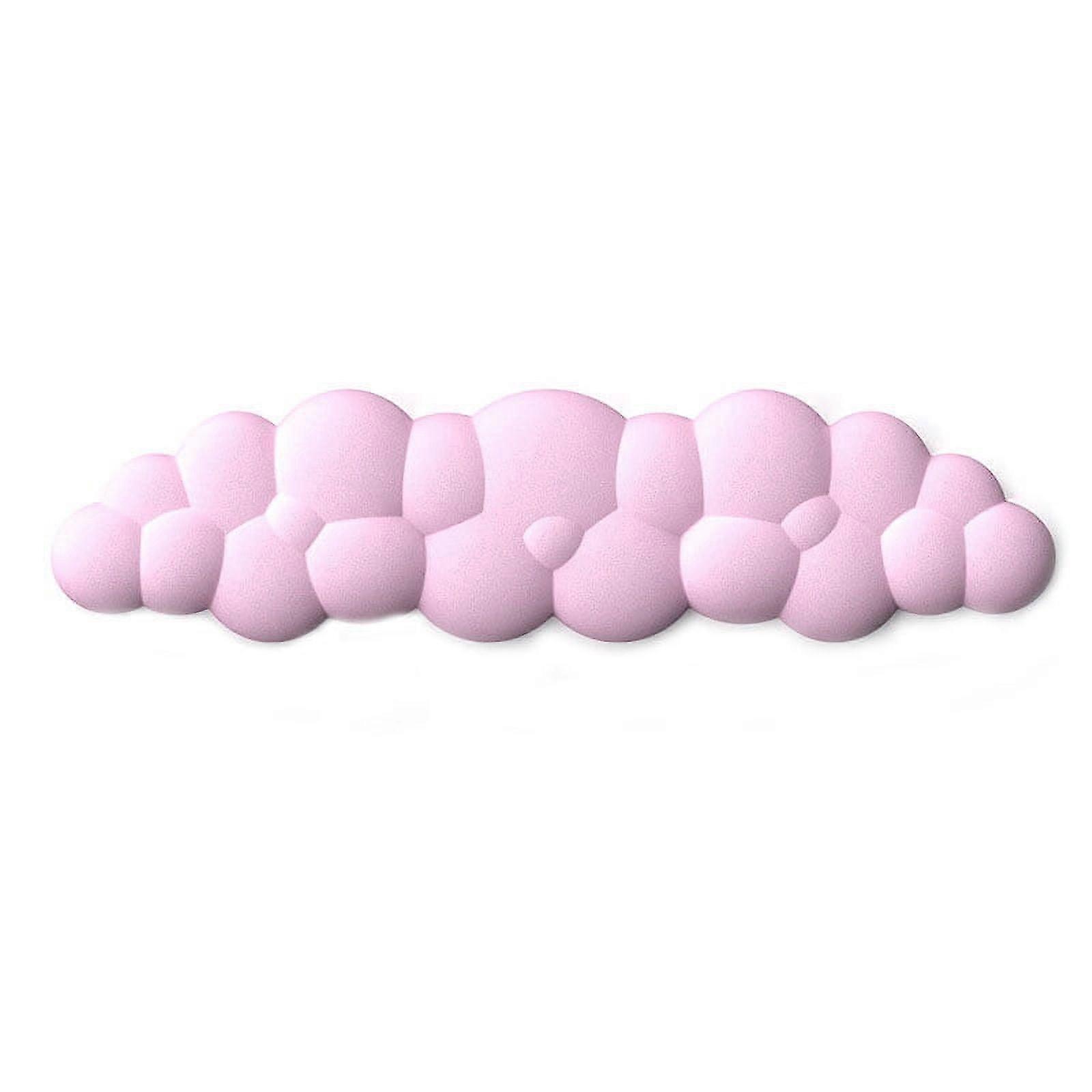 Cloud Mouse Pad Wrist Support, Leather Waterproof Coaster,Ergonomic Palm Rest for Computer,Laptop,Office Work,PC