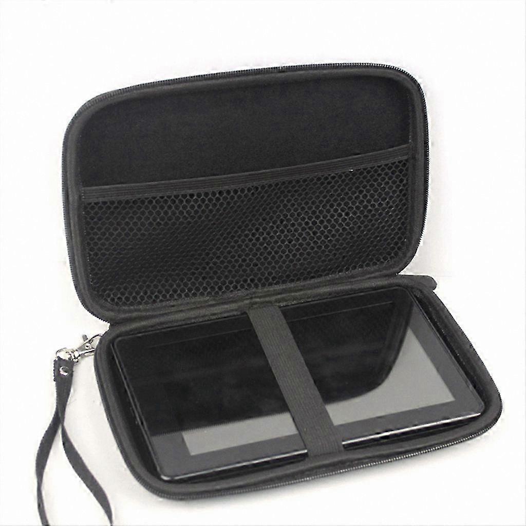 7 Inch Rigid Shell Zippered Carrying Case for Portable GPS Devices