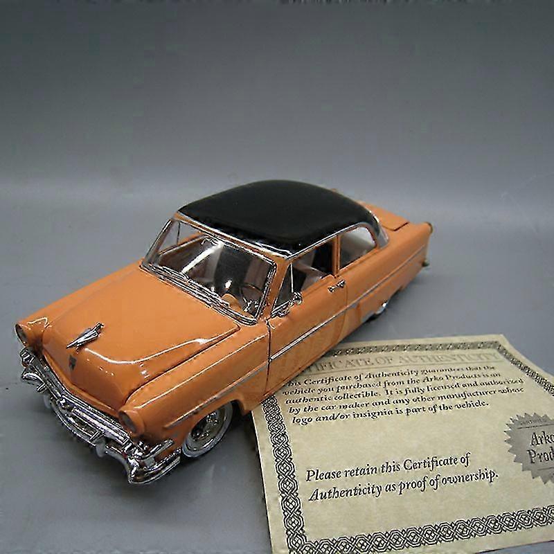 1/32 Alloy 1954 Customline Classic Model Toy Car Simulation Collection Vintage Toys Vehicle With Original Box 25-26s