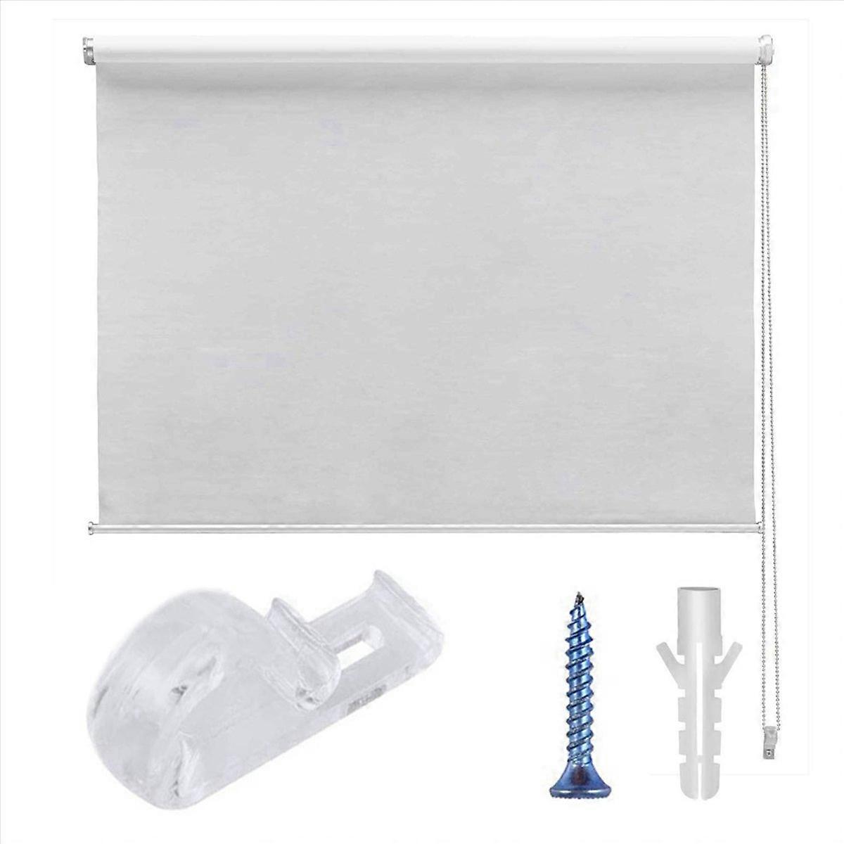 8Pcs Curtain Clear P Clips Hook,Roller Blind Clips Chain Cord Hooks