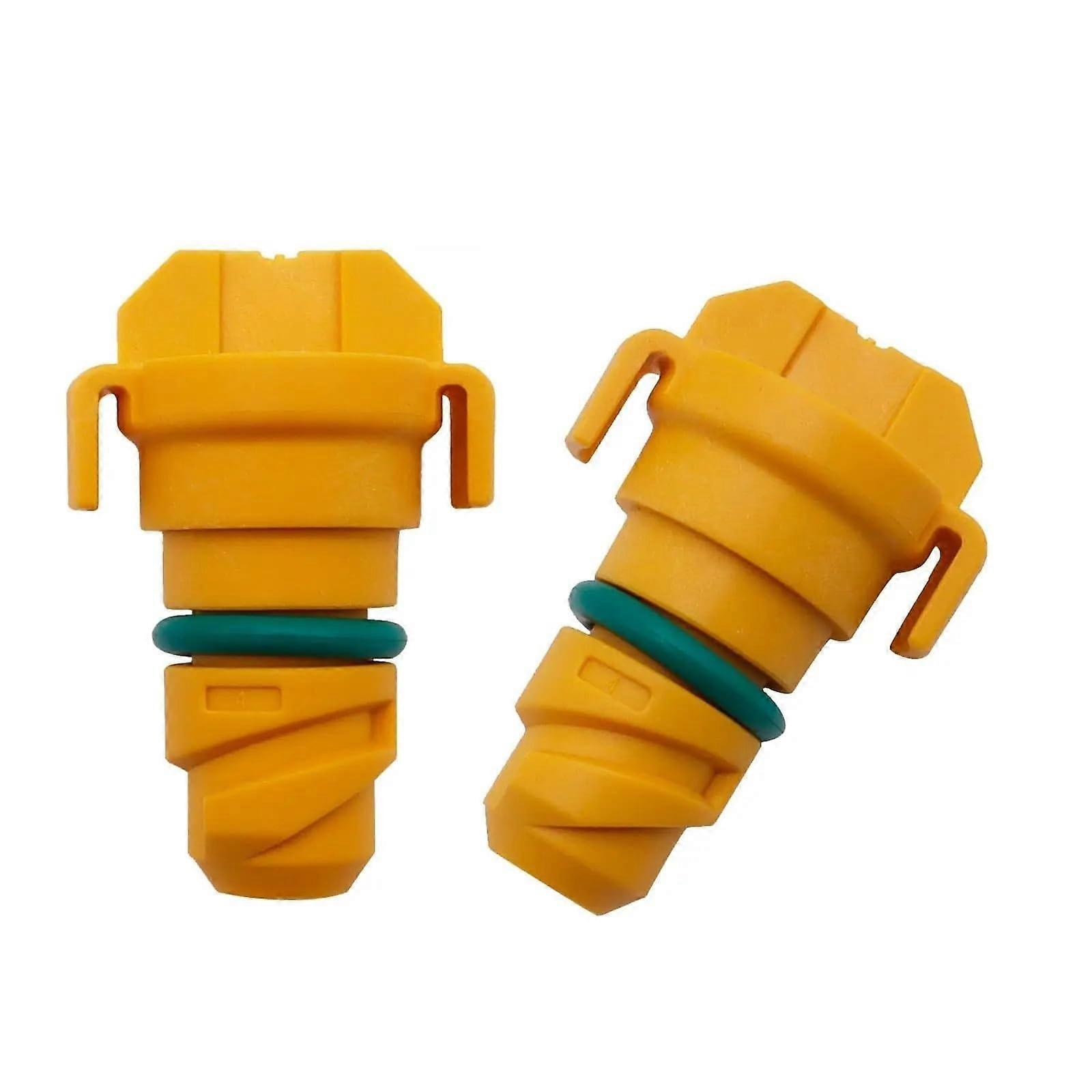 Car Engine Oil Drain Plug ABS Replacement 2Pack Compatible with Ford F150 20152020 Plastic Clip