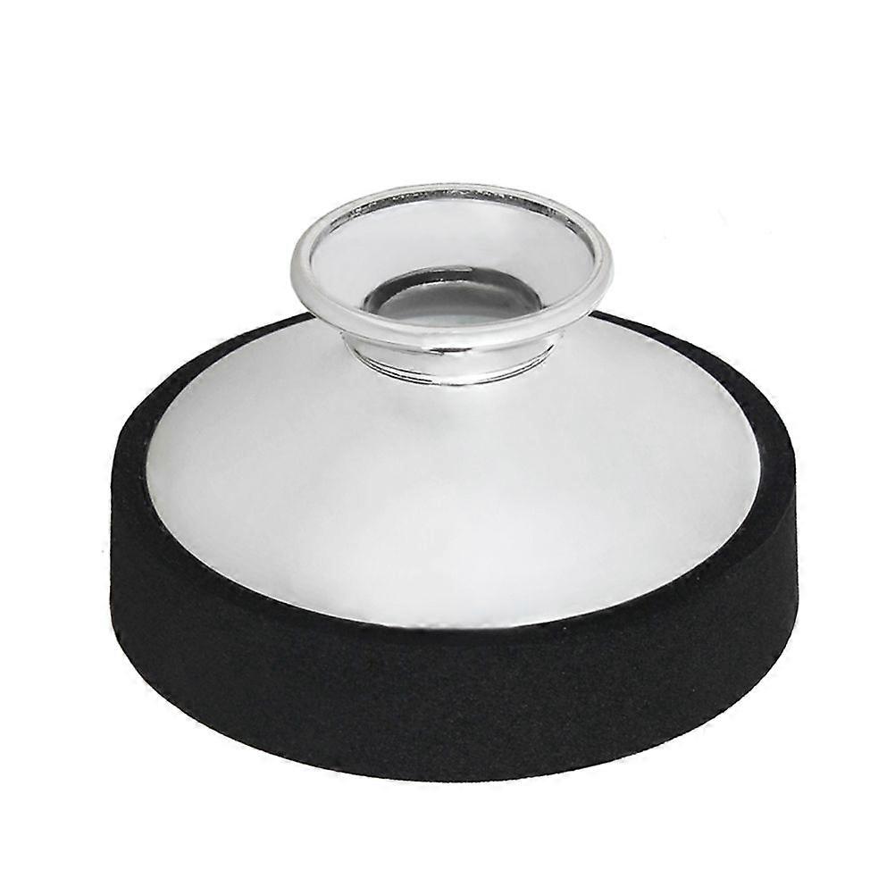 Sax Alto Mute Saxphone Leggero ABS Mute per Sassofono Alto (Argento)