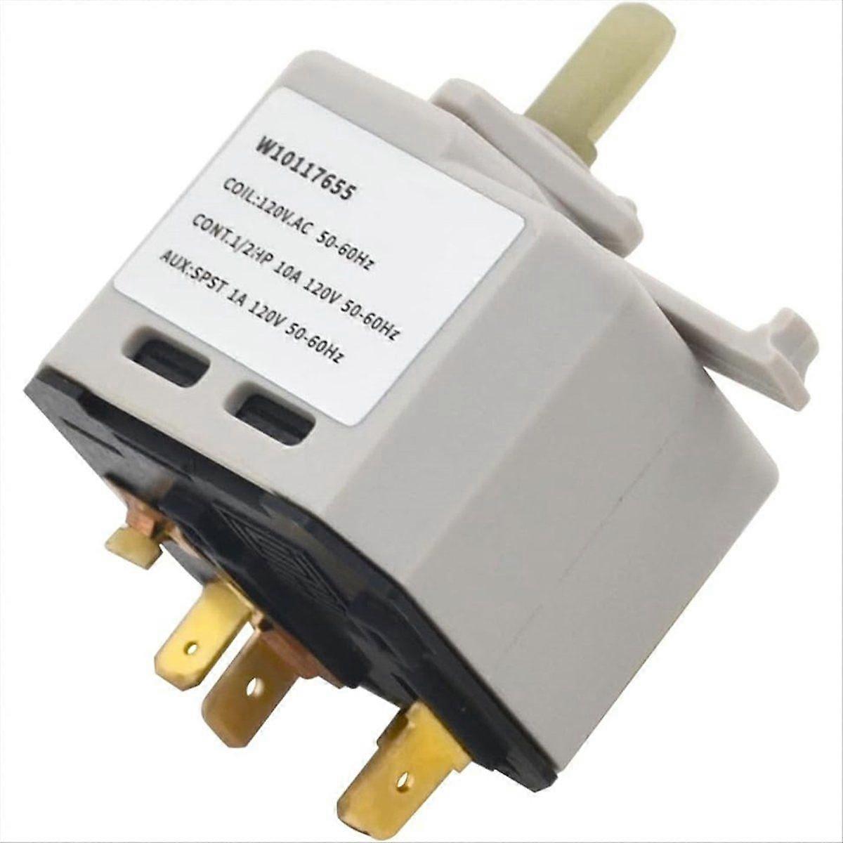 W10117655 Dryer Switch for Dryer Push to Switch, Replace 1448106 AP6015267