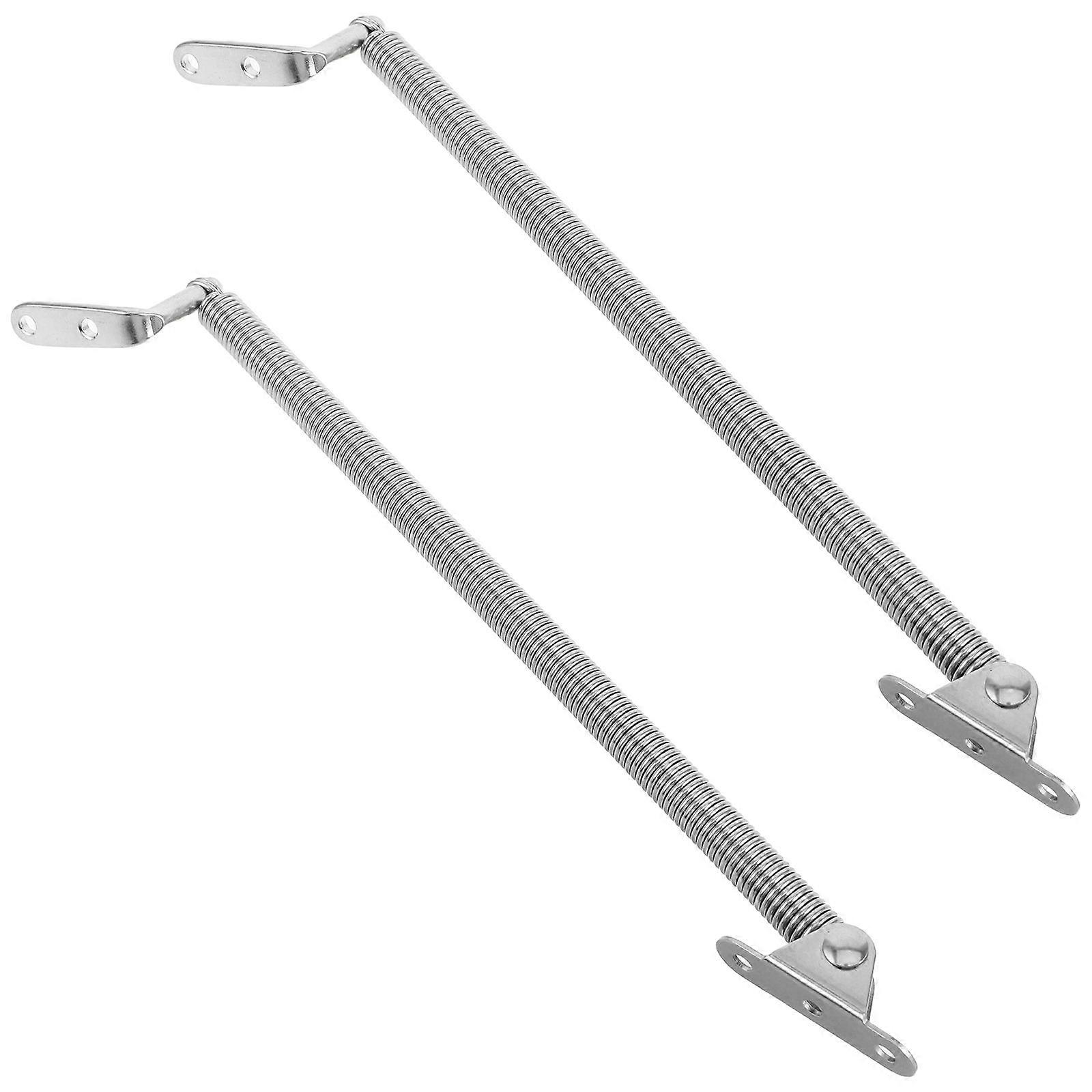 2pcs RV Stainless Steel Hatch Spring Holder - 9.24X1.10X0.43in Hatch Lid Support Spring Adjuster - Cabin Door Support Hardware