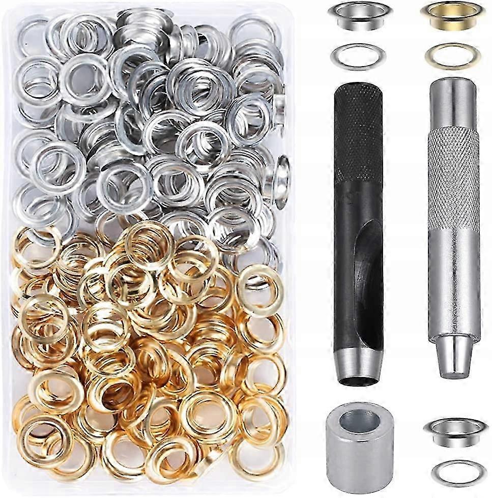 Eyelet Crimper 12mm Grommet Tools 124 Pcs