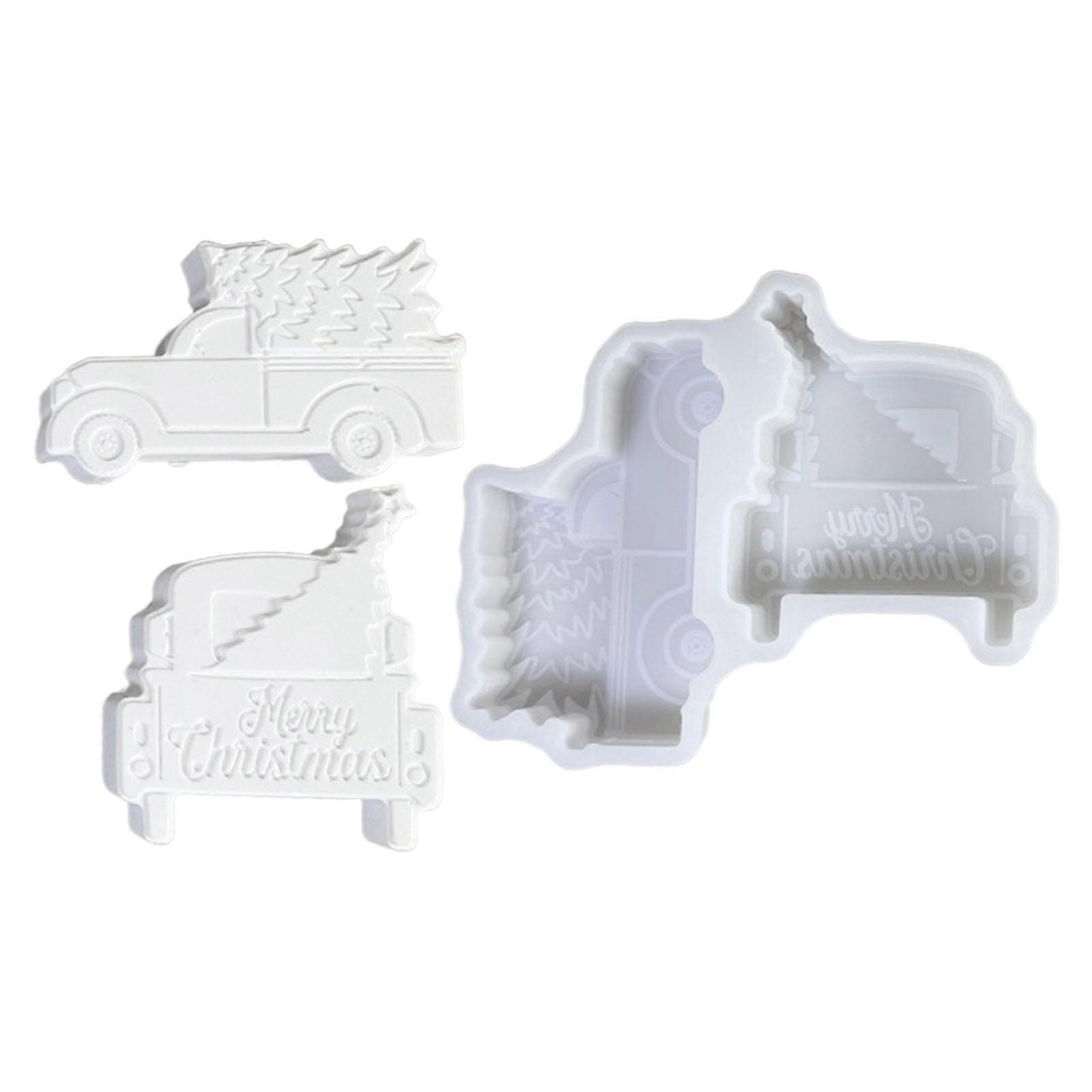 Cloud Christmas Candle Silicone Molds Christmas Tree Shape Silicones Mould For Handmade Candle Soap Chocolate Baking Multicolor