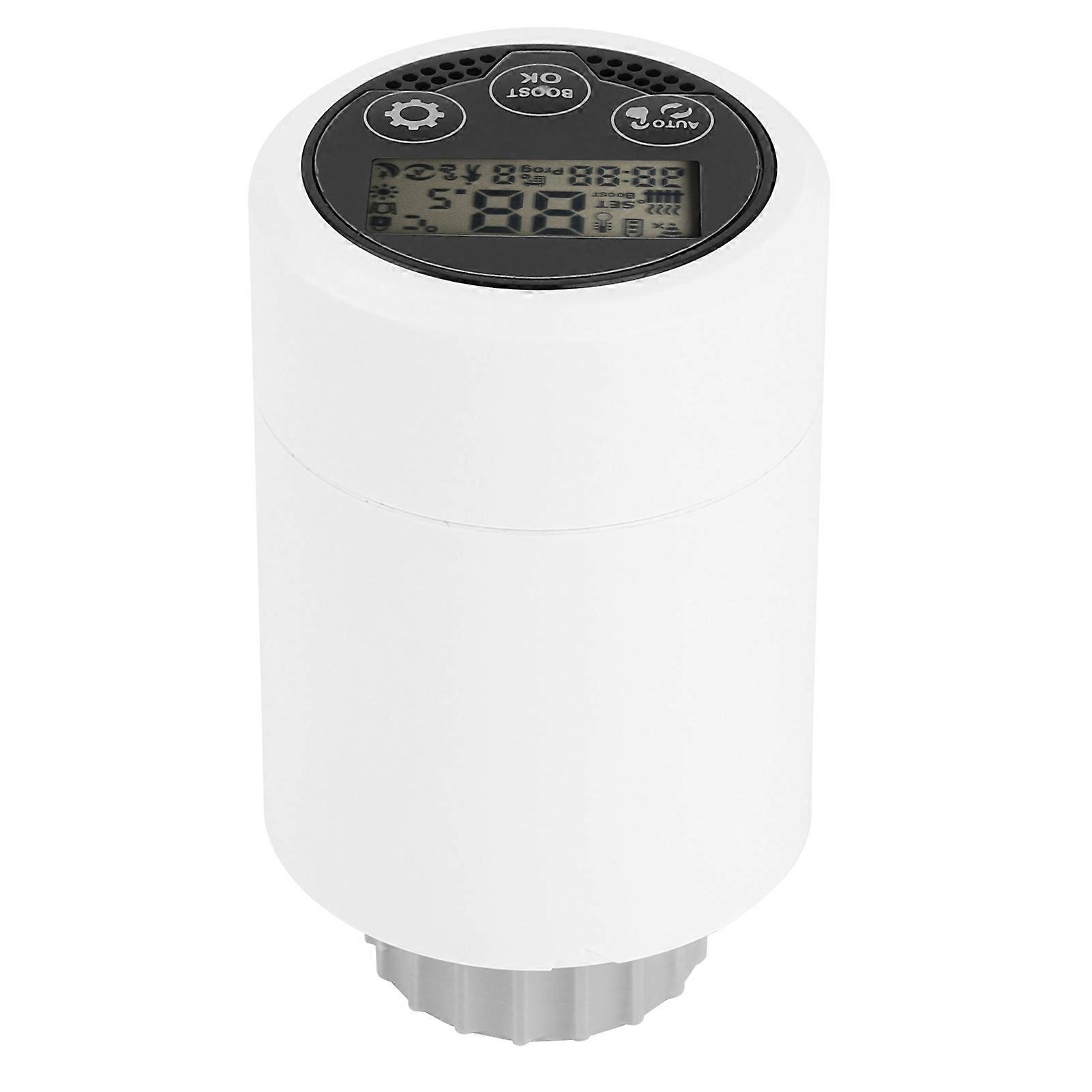 ZIGBEE Radiator Valve LCD Screen Smart Mobile APP Control Temperature Adjustment HY366