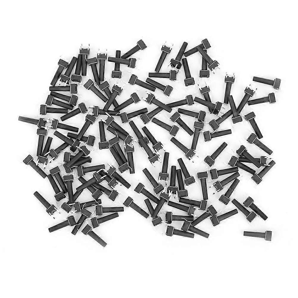100PCs Momentary Tactile Button Switch Industrial Accessory High Sensitivity DIP 6 x 17mm