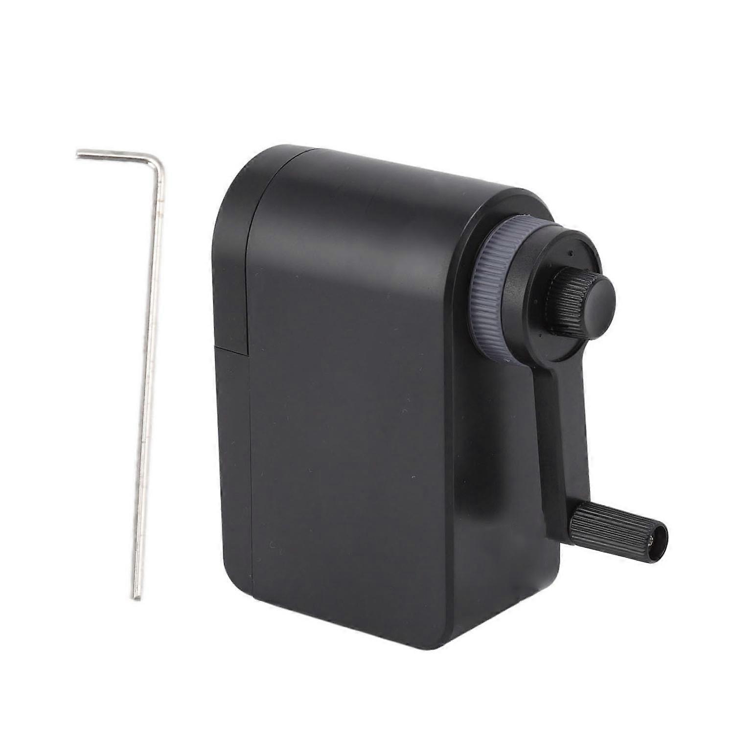 Manual Pencil Sharpener Art Sketch Black Adjustable Pen Tip Automatic Pen Feeding Artist Hand Pencil